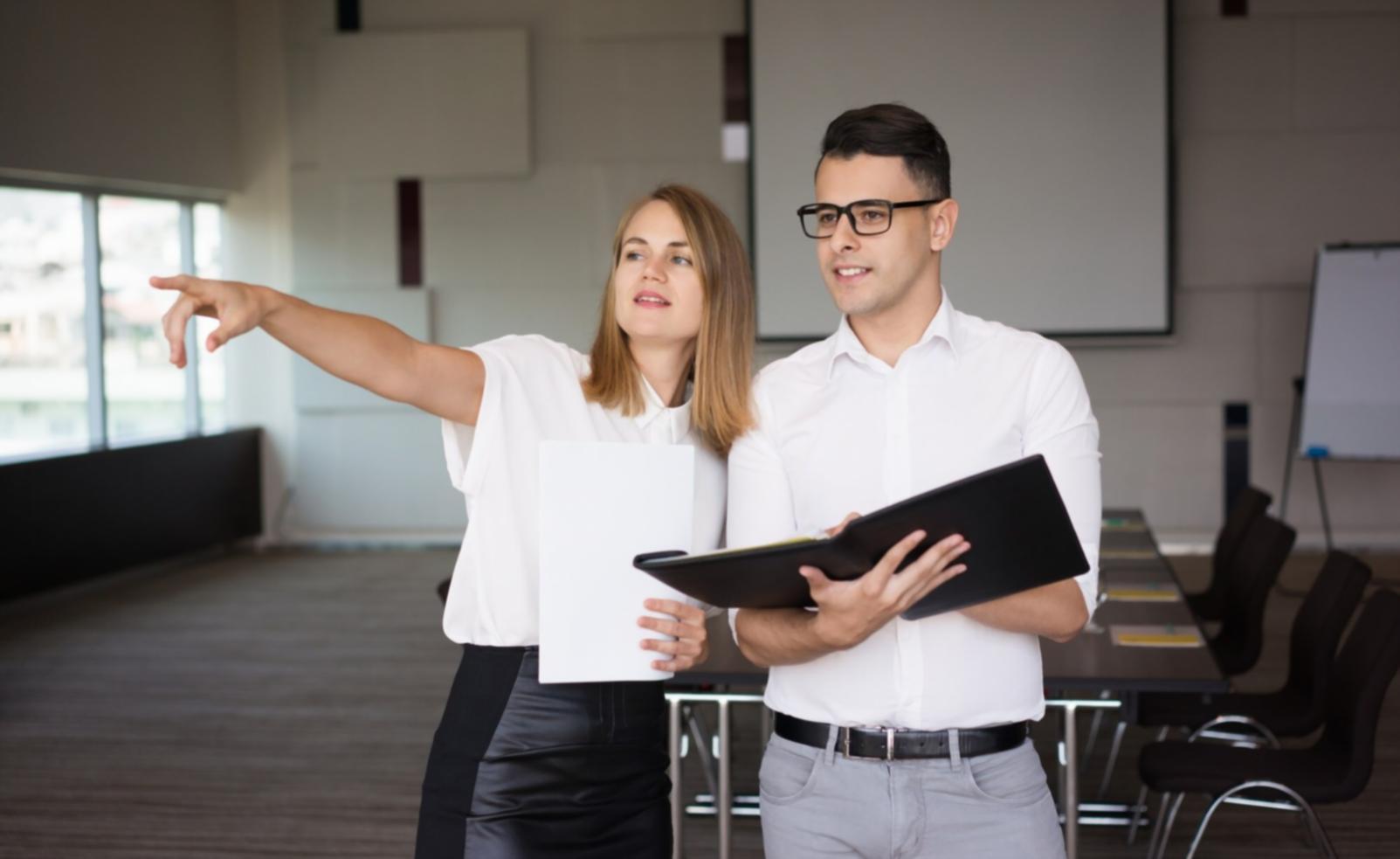Professional analyzing financial data with confidence